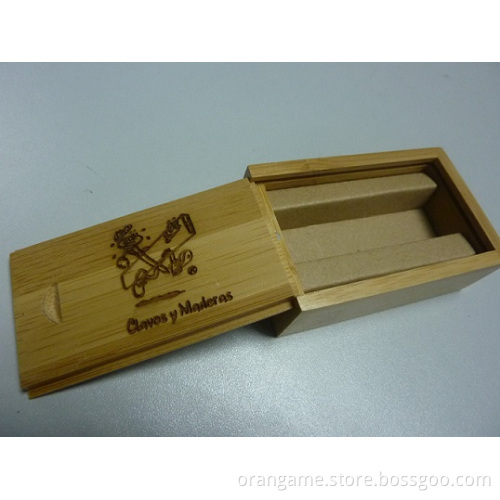 Bulk Wooden Box USB Flash Drive Gift Item